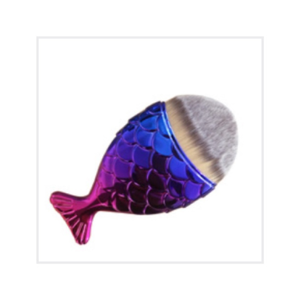 Mermaid makeup brush