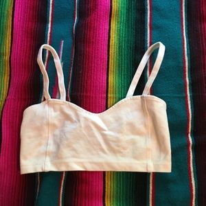 Brandy Melville White Bralette
