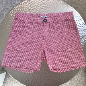 Men's COFFEY SHORTS in Red Gingham