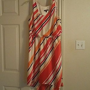 Express multi colored dress