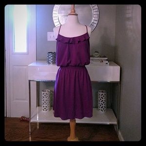 Purple Express Summer Knit Dress