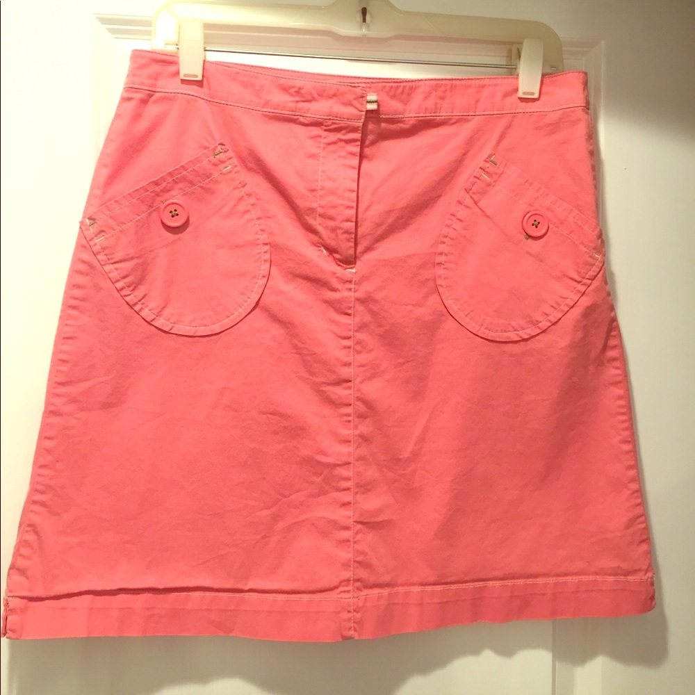 Lightweight Summer Coral Skirt