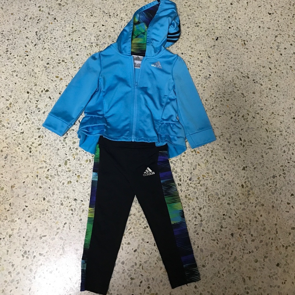 Baby Girl Adidas Set