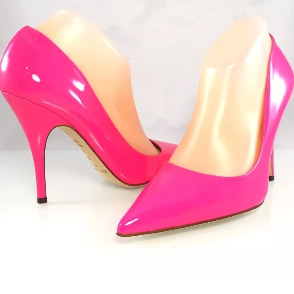 Kate Spade New York Licorice Lipstick Pink Heel.