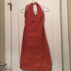 Tsunami orange beach dress