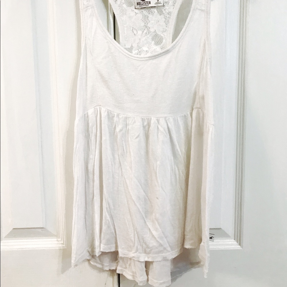Flowy White Tank