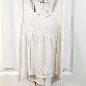 Flowy White Tank