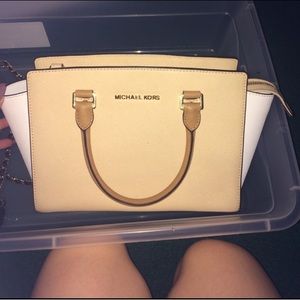selma colorblock medium bag