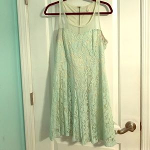 Mint Skater Dress