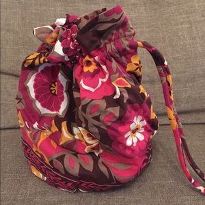Vera Bradley Carnaby ditty bag with plastic lining Vera Bradley Carnaby ditty bag with plastic lining