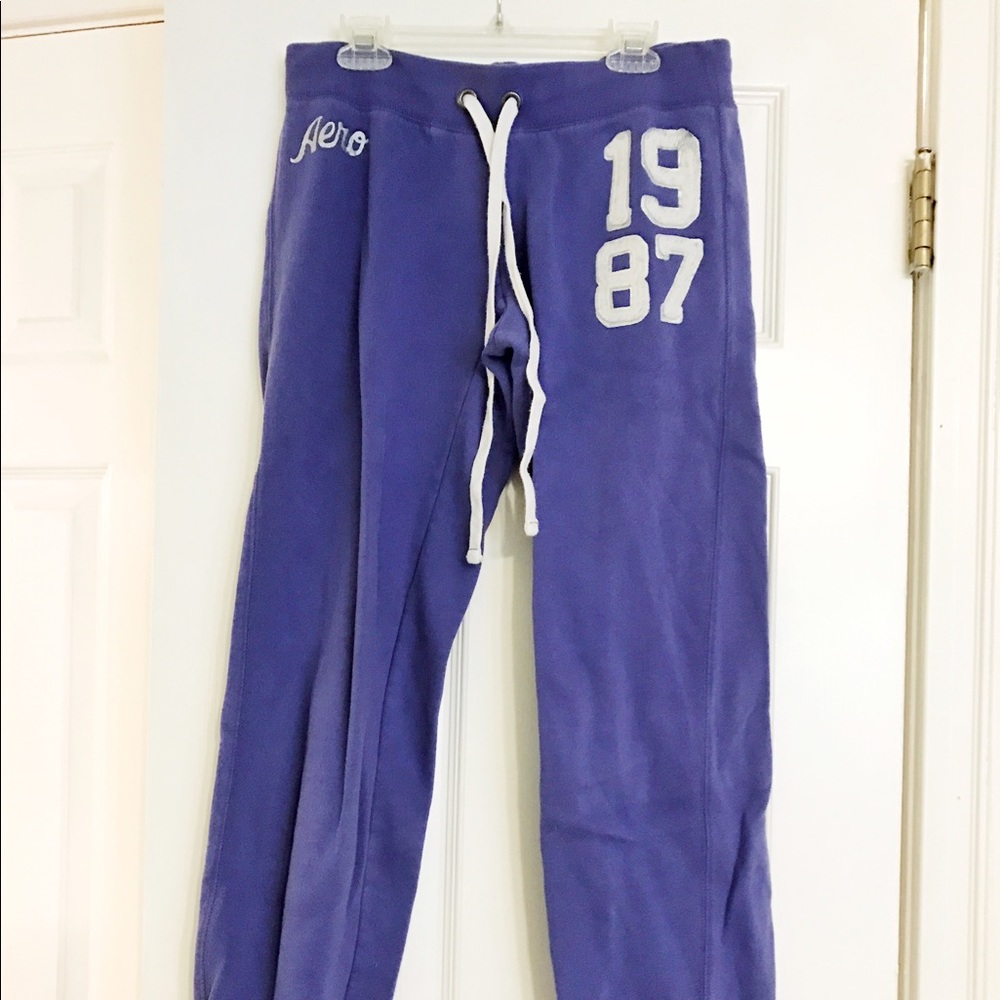Purple Aero Sweat Pants