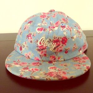 OBEY Floral Baseball Cap