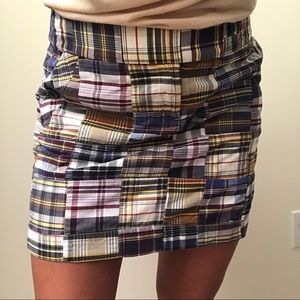 Plaid J.Crew Skirt