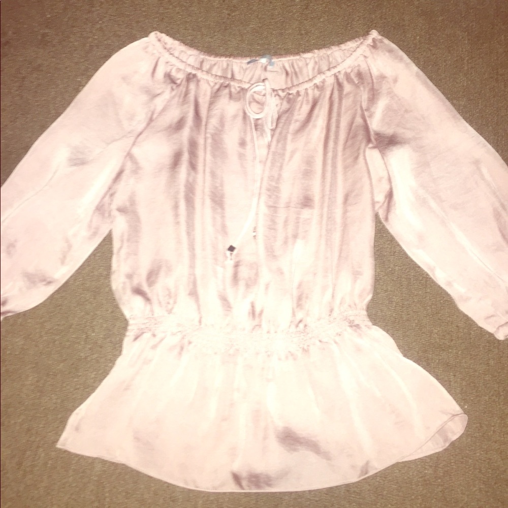 Off the shoulder shirt