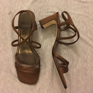 Brown summer sandals
