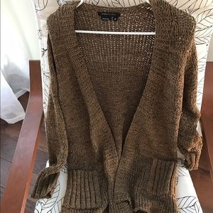 BCBG open cardigan