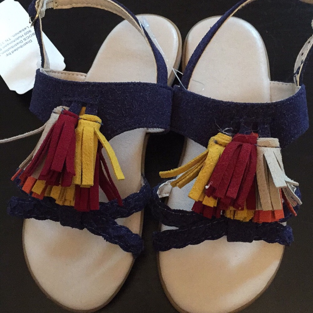 NWT Little Girls Sandals Size 7
