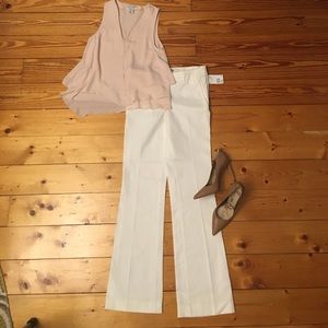 H&M white dress pants NWT