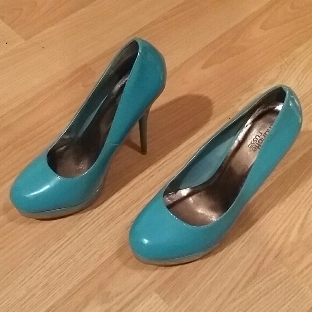 Charlotte Russe Blue Heels