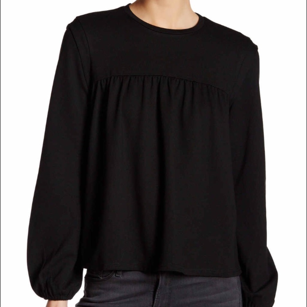 NWOT AFTER MARKET Troy Long Sleeve Knit Shirt 👚