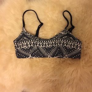 Athletic Target bikini top