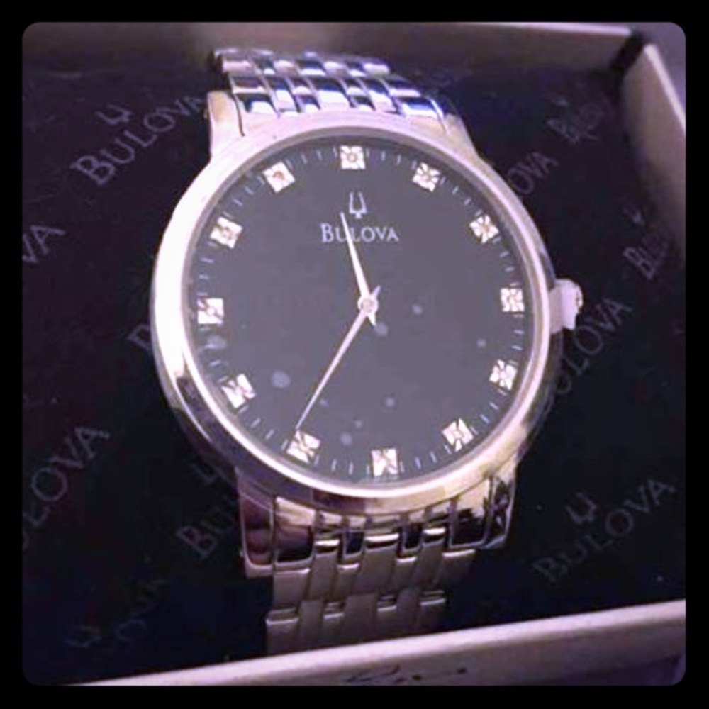 Bulova 12 Diamond Men's Watch