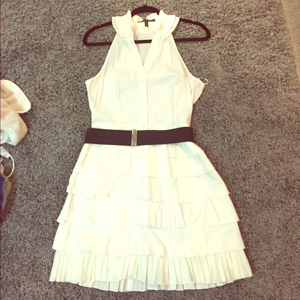 BCBG White dress