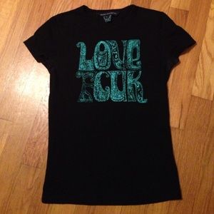 French Connection 60's "Love Fcuk" Graphic Tee