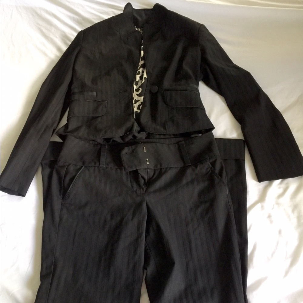 Bebe black pantsuit / pant suit