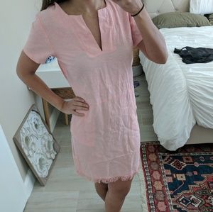 ⚡SALE! NWT - Pink Linen Sundress