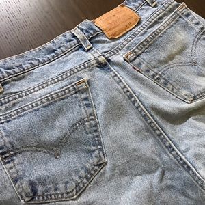 Levi's 550 stonewashed jeans 34W/30L