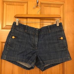 J. Crew Jean Sailor Shorts