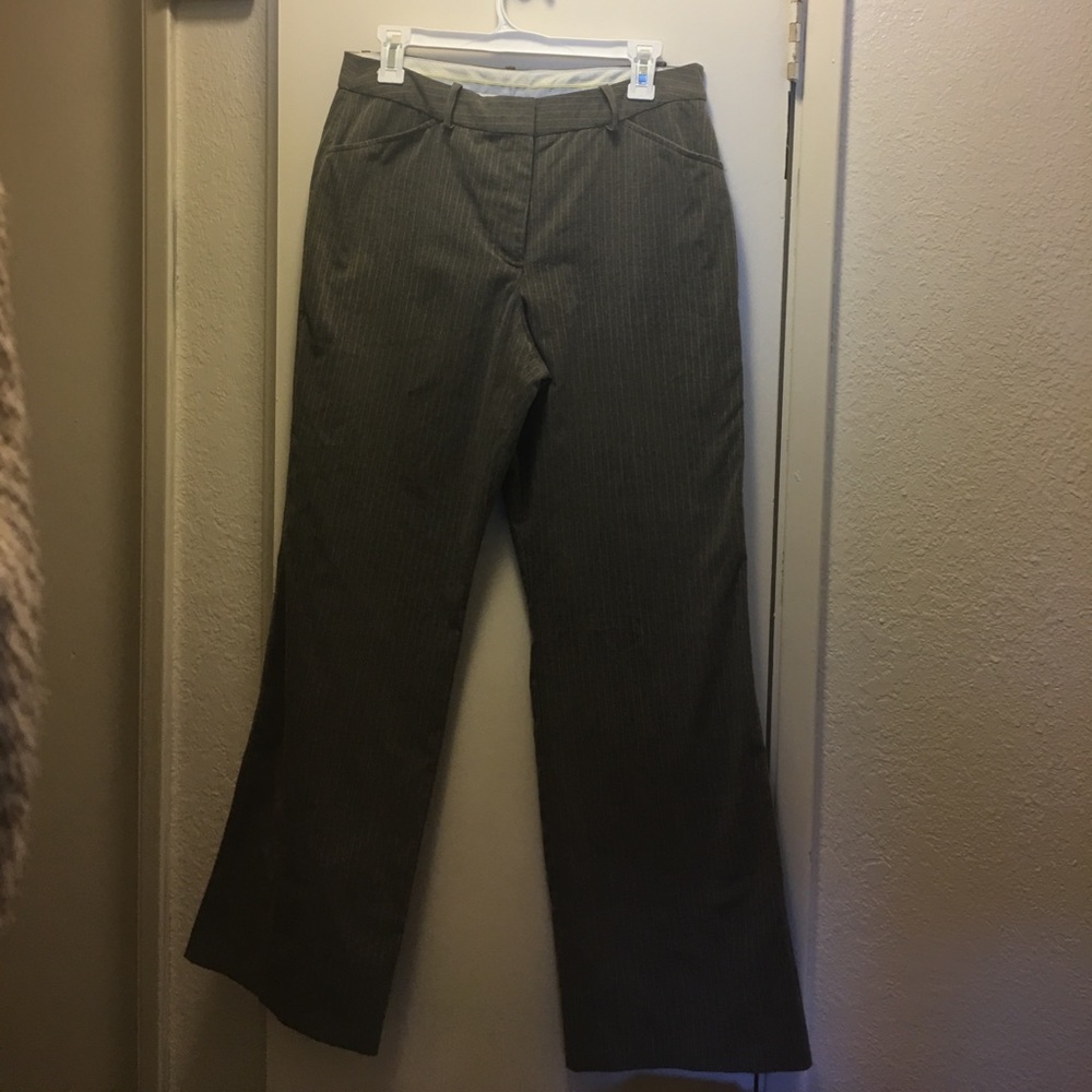NWOT. Nice grey pin striped slacks.