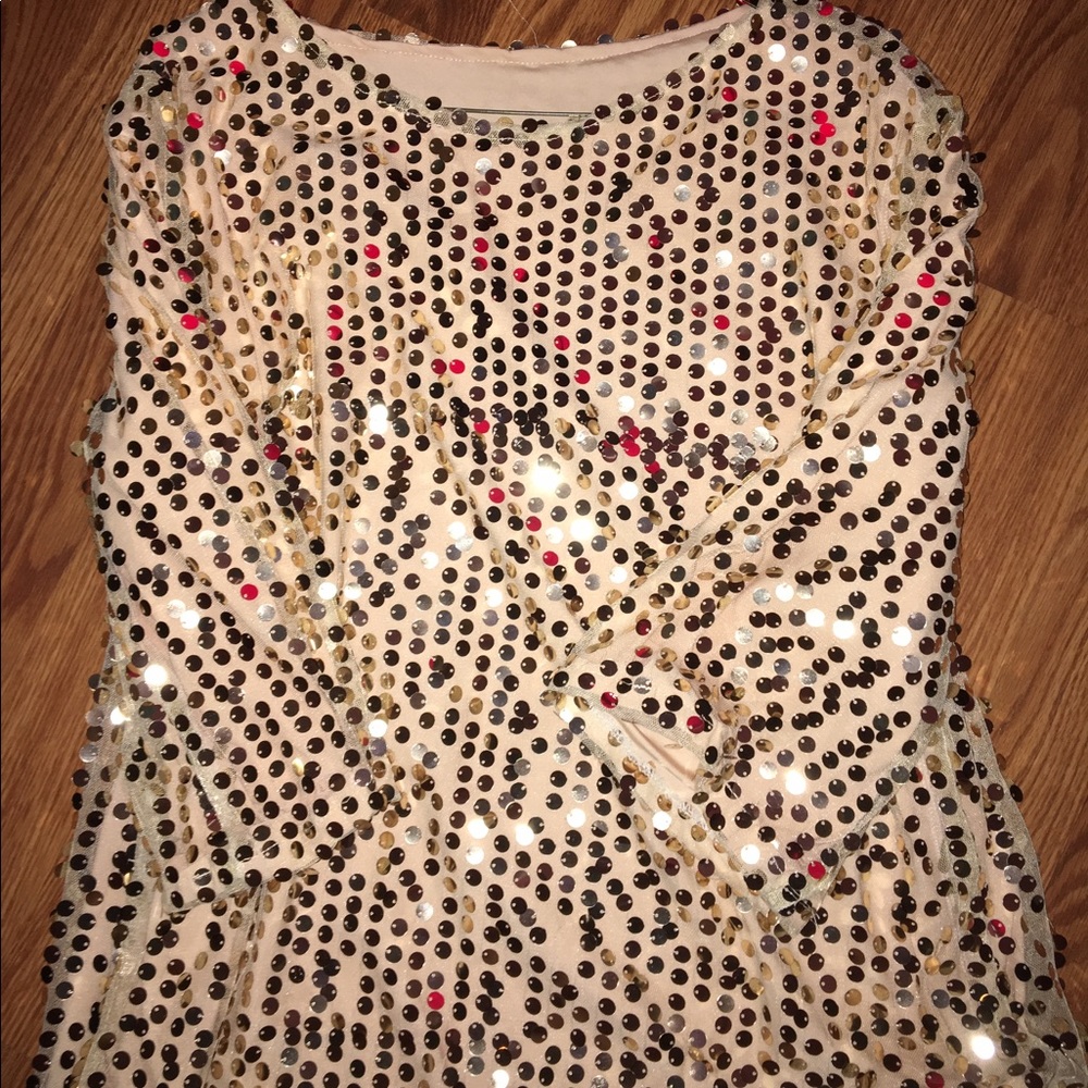 Sequin women's top