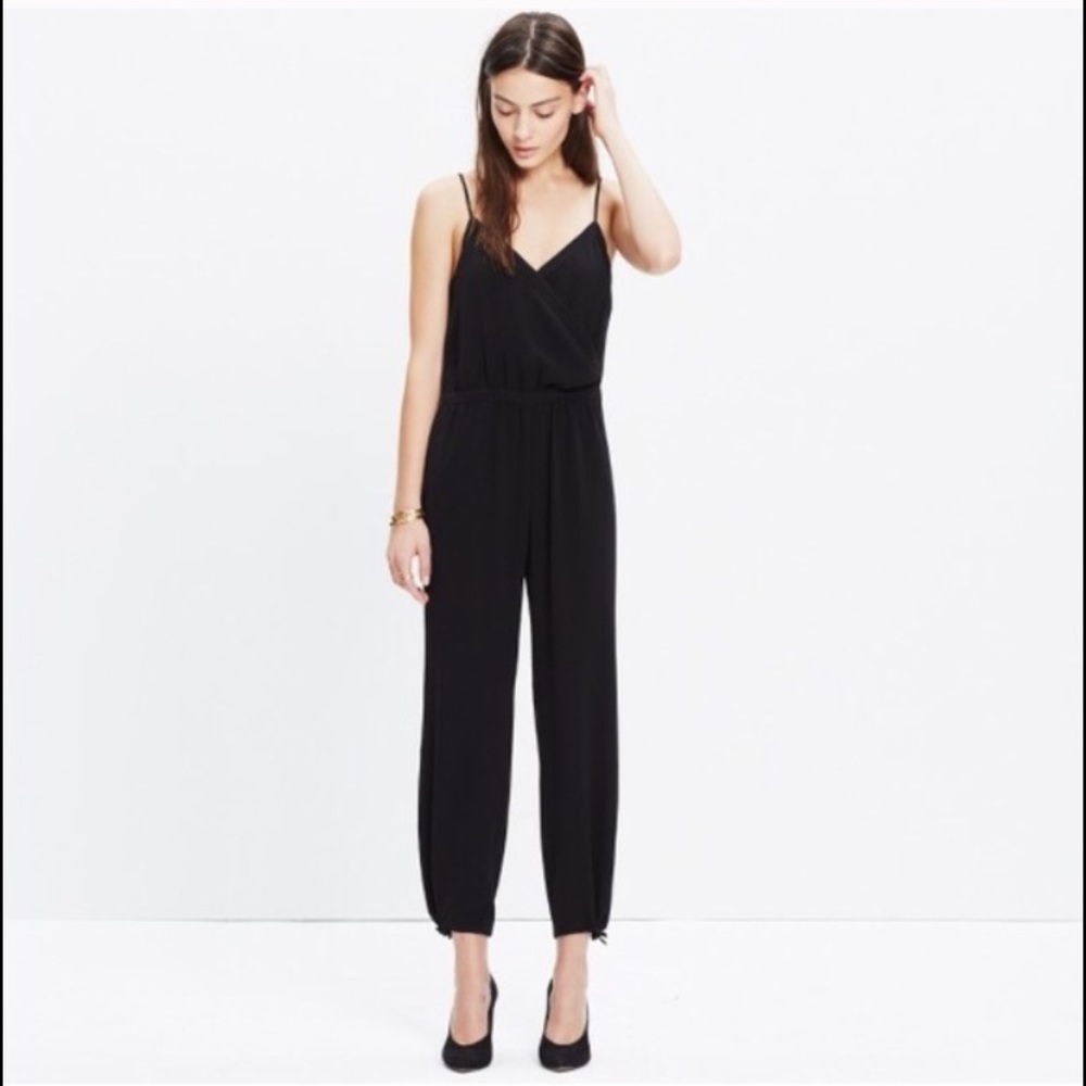 Madewell Green Jumpsuit
