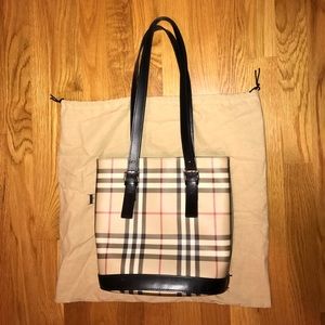 Authentic Burberry bucket bag