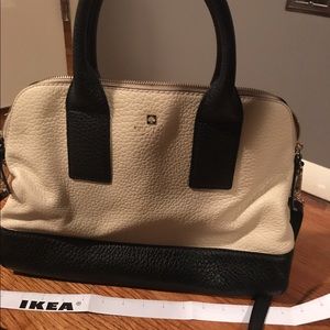 Creme and Black Authentic Kate Spade