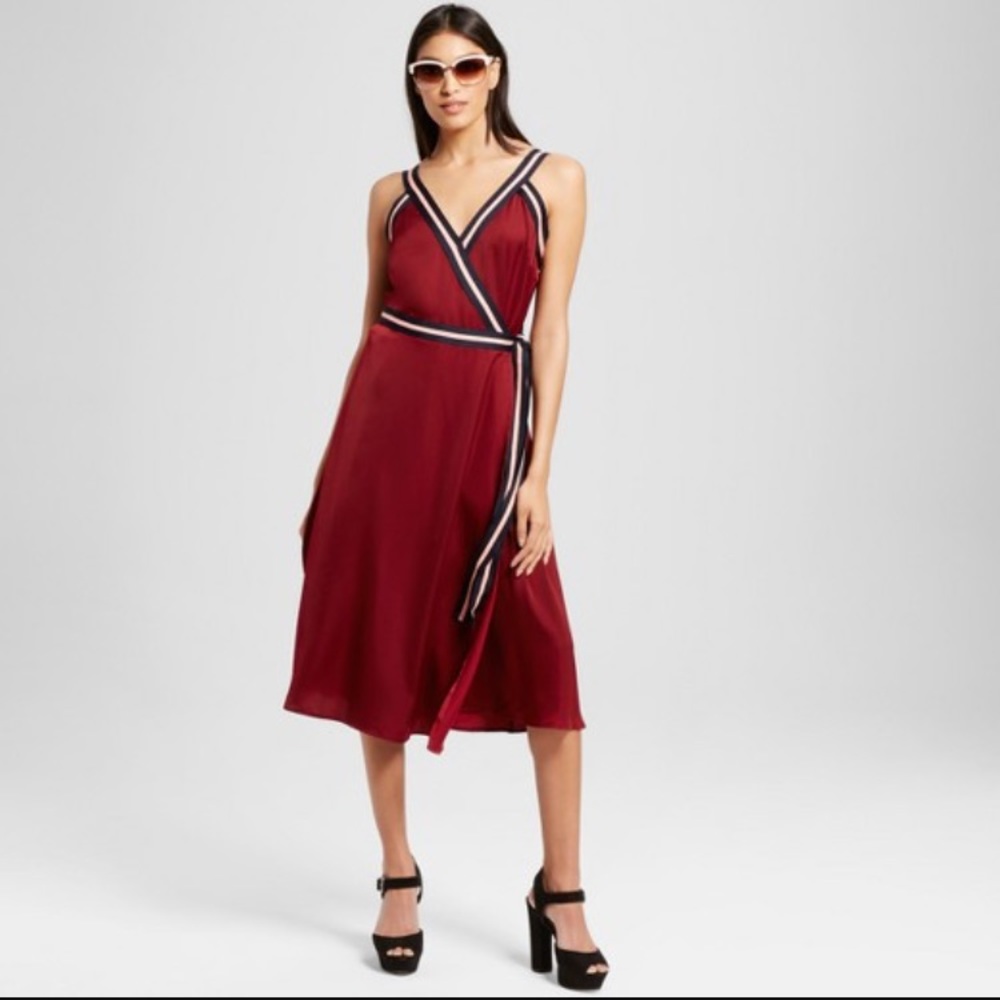 Mossimo Woven Wrap Dress