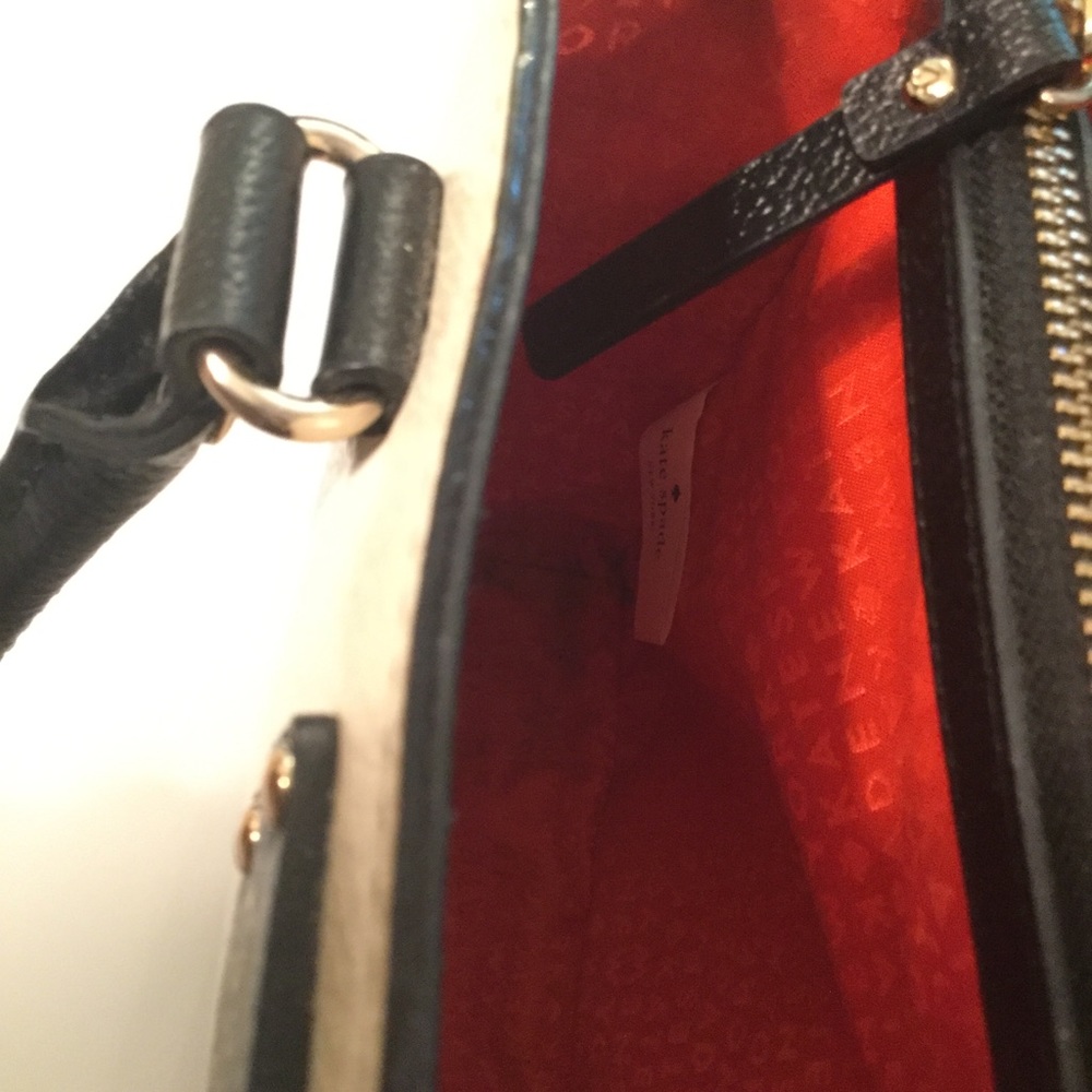 Kate Spade B&W Shoulder Bag - Picture 4 of 8