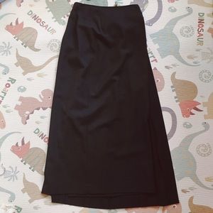 Yohji Yamamoto maxi wrap skirt