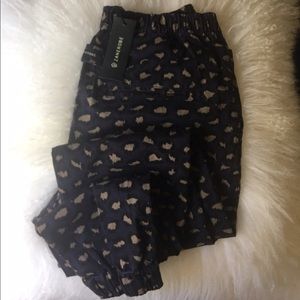 Zanerobe Sureshot Chino Jogger in Navy Leopard