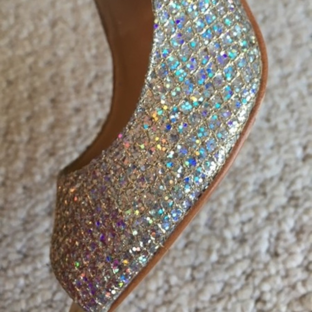 Glitter heels