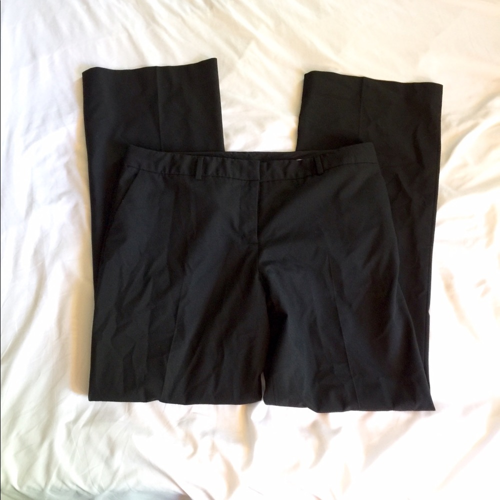 Black business casual pants