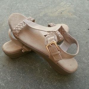 Tan sandals
