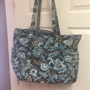 Vera Bradley java blue diaper bag