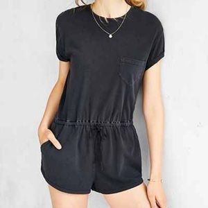 Urban Outfitter BDG Melinda Knit Drawstring Romper
