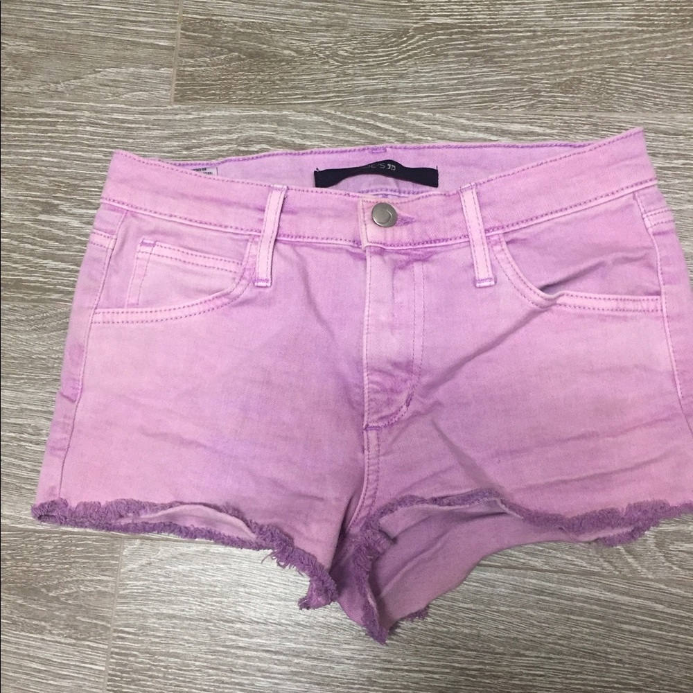 Joe's Jeans cut-off shorts - violet