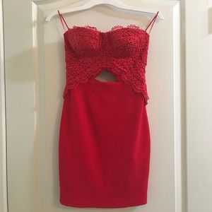 Red Lacey Dress