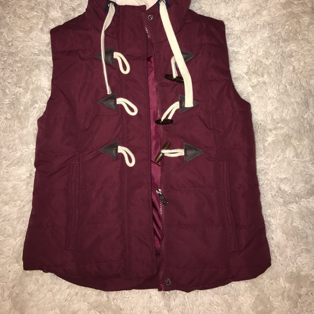Maroon Vest