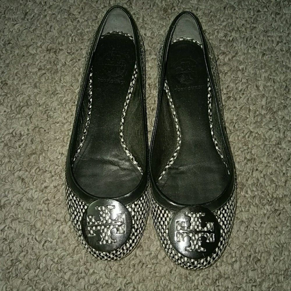 !!FINAL MARKDOWN!!  Tory Burch patterned flats